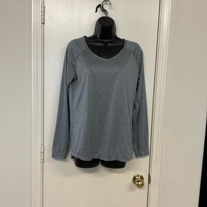 N.Y.L. Women's Long Sleeve V-Neck Tee